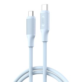 XO kabel NB-Q265B PD USB-C - USB-C 1,0m 60W niebieski