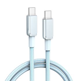 XO kabel NB-Q250B PD USB-C - USB-C 1,0m m 60W niebieski