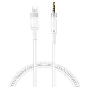 XO kabel audio NB-R279A Lightning - jack 3,5mm 1,0m biały