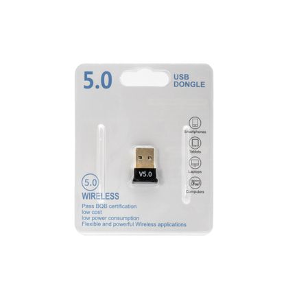 Ecobox Adapter A2DP Bluetooth USB BT5.0 Czarny