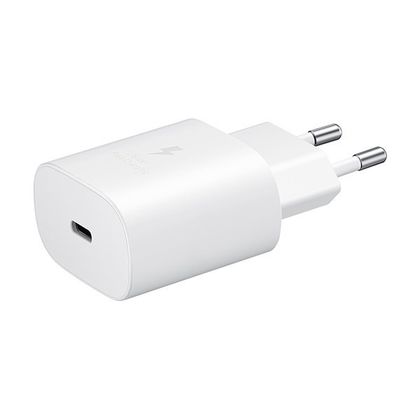 Samsung ładowarka sieciowa USB-C 25W 3A PD PPS biały EP-TA800
