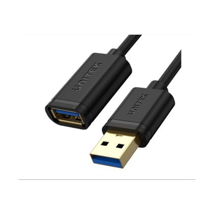 UNITEK PRZEWÓD PRZEDŁUŻACZ USB-A - USB-A 1,5M CZARNY