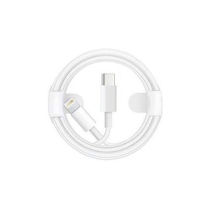 ECONOMY KABEL TYP-C - LIGHTNING 2A 18W BIAŁY 2M PD