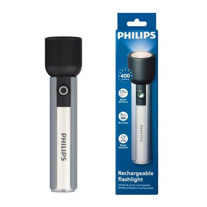 Philips latarka LED 3W 2000mAh aluminium SFL1183/10