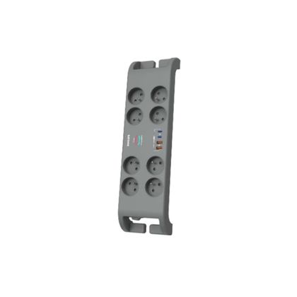 Philips listwa zasilająca przedłużacz 8 gniazd 2x USB / 2x USB-C 2m SPN8180GA/60