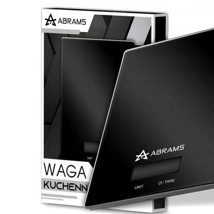 Ecobox Waga kuchenna czarny 1g / 5kg