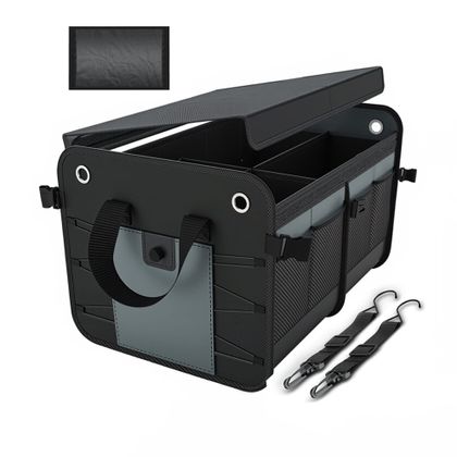 Trusty Organizer do bagażnika samochodowego składany szary