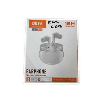 Teltech Słuchawki bluetooth douszne BT6.0 czarny D09A