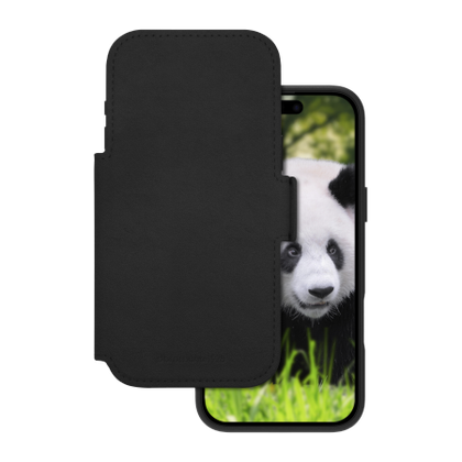 dbramante 1928 Lynge MS - skórzane etui do iPhone 18 Pro Max / 17 Pro Max kompatybilne z MagSafe (black)