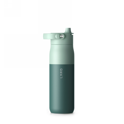 LARQ Bottle PureVis 2 - inteligentna, samoczyszcząca butelka filtrująca, światło UV-C 680ml (eucalyptus green)