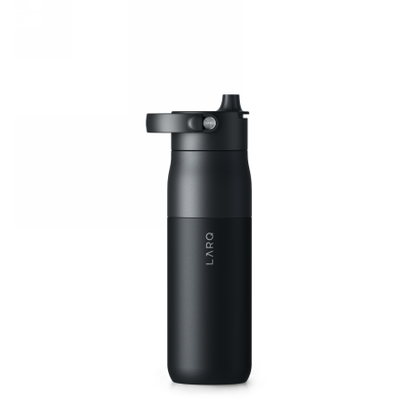 LARQ Bottle PureVis 2 - inteligentna, samoczyszcząca butelka filtrująca, światło UV-C 680ml (obsidian black)