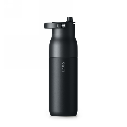 LARQ Bottle PureVis 2 - inteligentna, samoczyszcząca butelka filtrująca, światło UV-C 1L (obsidian black)