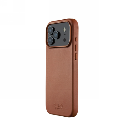 Mujjo Leather Case - etui skórzane do iPhone 18 Pro Max / 17 Pro Max kompatybilne z MagSafe (tan)