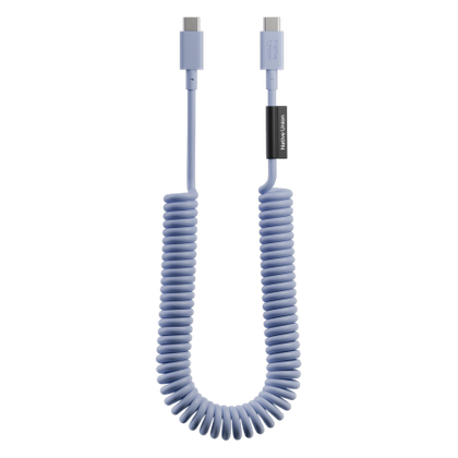 Native Union Pop Cable - kabel USB-C - USB-C, 2,4 m 60W (azur)