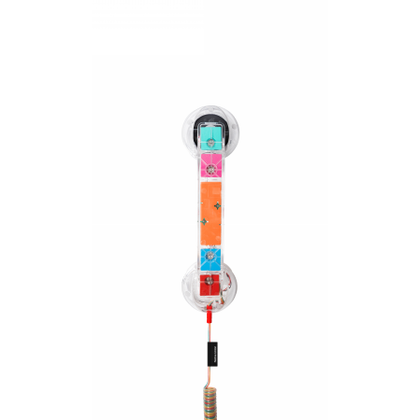 Native Union Pop Phone - słuchawka telefoniczna USB-C z funkcją odbierania i kończenia połączeń (bubble gum)
