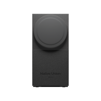 Native Union Rise 3-in-1 INT Qi2 Wireless Charger - bezprzewodowa ładowarka Qi2 15W do trzech urządzeń kompatybilna z MagSafe, adapter oraz wtyczki EU i UK w zestawie (black)