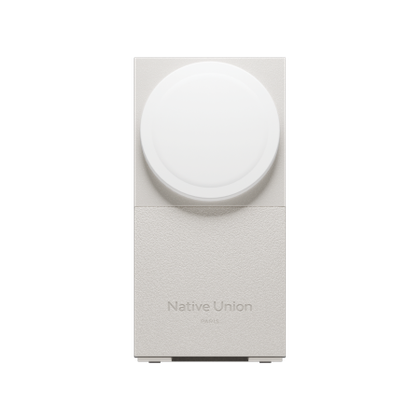 Native Union Rise 3-in-1 Qi2 Wireless Charger - bezprzewodowa ładowarka Qi2 15W do trzech urządzeń kompatybilna z MagSafe (sandstone)