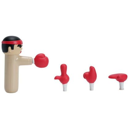 Mini pistolet do masażu 4smarts ACECOOL KungFu Boxer beżowy