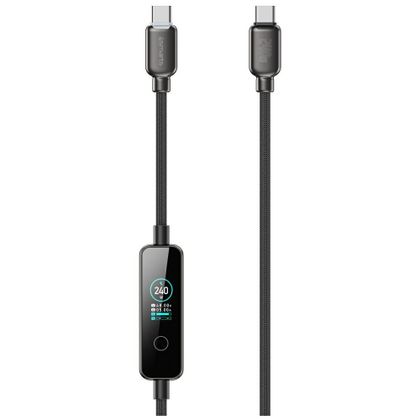 Kabel 4smarts ScreenCord 240W USB-C/USB-C 1.2 m czarny
