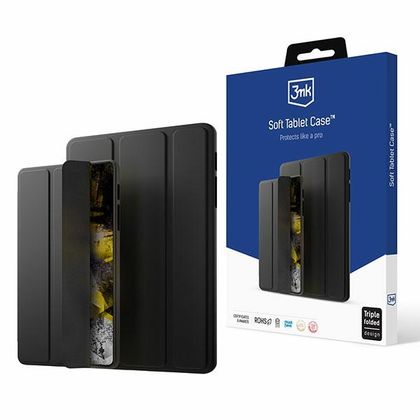 3MK Soft Tablet Case Sam Tab S6 Lite2020/2022 czarny/black