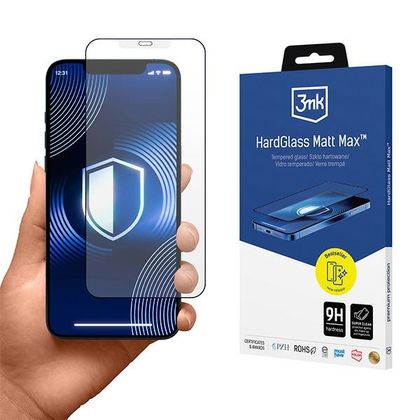Szkło hartowane 3MK HardGlass Matt Max do iPhone 14 Pro Max