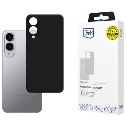 Etui 3MK Silicone Case do Samsung Galaxy S25 Edge czarny