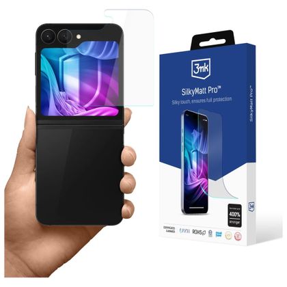 Matowa folia ochronna 3MK Silky Matt Pro do Samsung Galaxy Z Flip6 / Z Flip7 FE