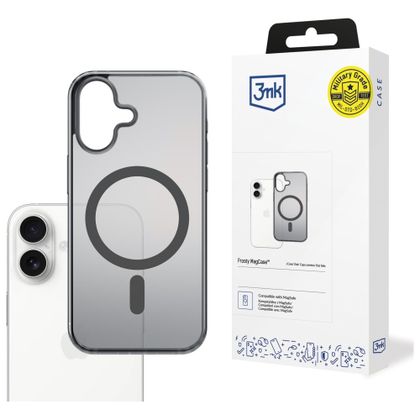 Etui 3MK Frosty MagCase do iPhone 17 czarny