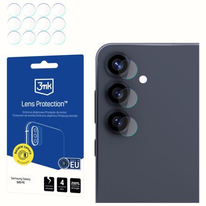 Ochrona na obiektyw aparatu 3MK Lens Protection do Samsung Galaxy S25 FE 4szt