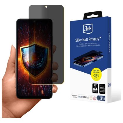 Folia prywatyzująca 3MK Silky Matt Privacy do Motorola Moto G06/Moto G06 Power