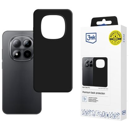 Etui 3MK Matt Case Pro do Redmi note 15 Pro czarny