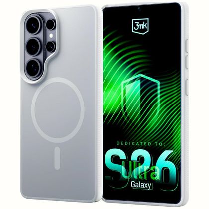 Etui 3MK Smoke MagCase do Samsung Galaxy S26 Ultra biały