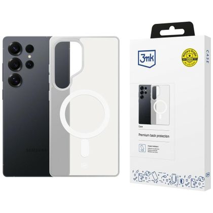 Etui 3MK Smoke MagCase do Samsung Galaxy S25 Ultra biały