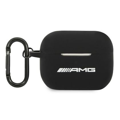 AMG AMAPRBK AirPods Pro coverczarny/black Silicone Big Logo