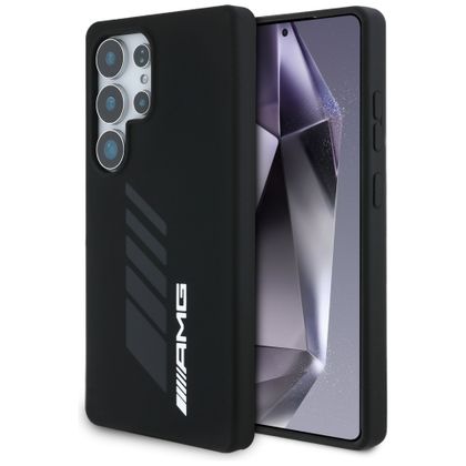 Etui AMG Oversize Rhombs MagSafe do Samsung Galaxy S25 Ultra czarny