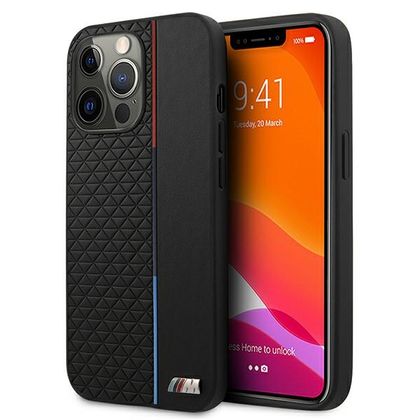 Etui BMW BMHCP13LTRTBK iPhone 13 Pro/136,1" czarny/black hardcase M Collection Triangles