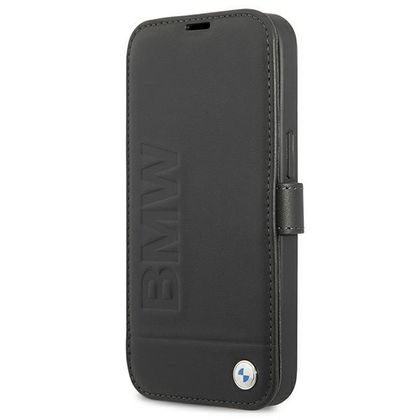 Etui BMW BMFLBKP13MSLLBK iPhone 13 / 14/ 15 6.1" czarny/black book Signature