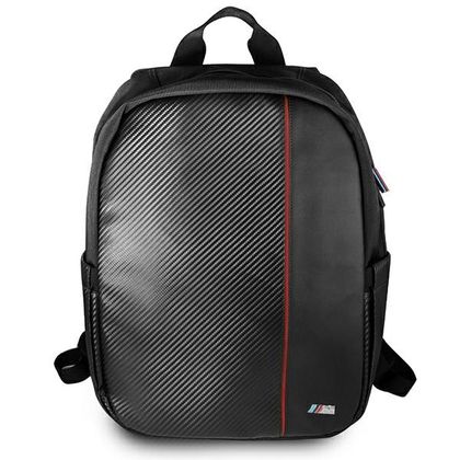 Plecak BMW BMBPCO15CAPRBK 16"czarny/black Carbon Red Stripe