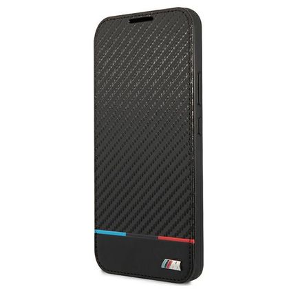 Etui BMW BMBKS22SPUCARTCBK S22 S901czarny/black bookcase M Collection Triangles