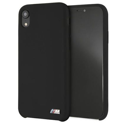 Etui BMW BMHCI61MSILBK iPhone Xrczarny/black hardcase Silicone M Collection