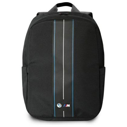 Plecak BMW BMBP15COMPVSKL 16"czarny/black Nylon Blue Stripe