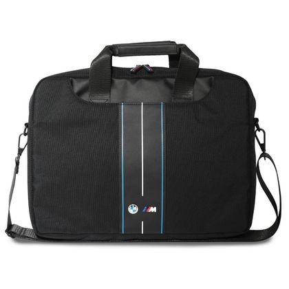 Torba BMW BMCB15COMPVSKL 16"czarny/black Nylon Blue Stripe