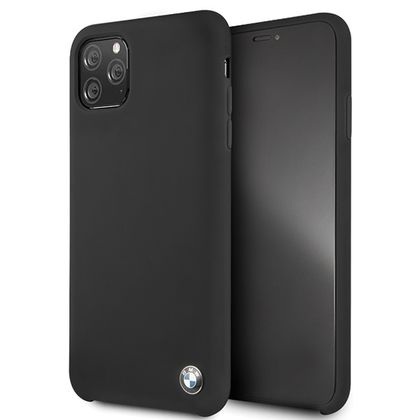 Etui hardcase BMW BMHCN65SILBK iPhone 11Pro Max czarny/black Silicone