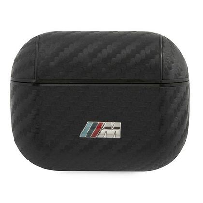BMW BMAPCMPUCA AirPods Pro coverczarny/black PU Carbon M Collection