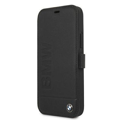 Etui BMW BMFLBKP12MSLLBK iPhone 12/12Pro 6,1" czarny/black book Signature