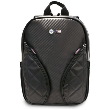 Plecak BMW Carbon Pockets&Metal Logo 16" czarny