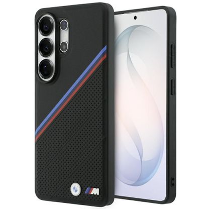 Etui BMW Tricolor Metal Logo MagSafe do Samsung Galaxy S26 Ultra czarny