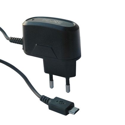 Beline Ład. siec. microUSB 1A czarna/black