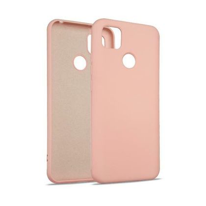 Beline Etui Silicone Xiaomi Redmi 9Cróżowo-złoty/rose gold
