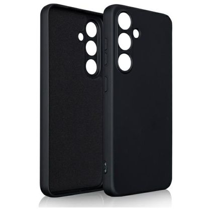 Beline Etui Silicone Samsung S25 czarny/black